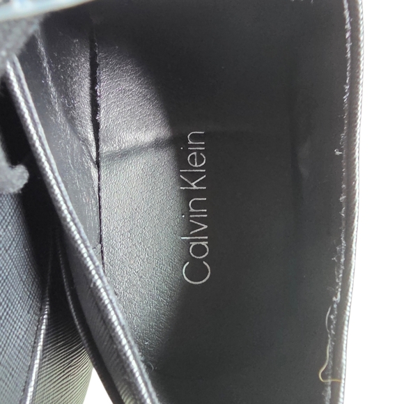 New Men's Calvin Klein Black Oxford Shoes Size 8.5 On Sale $42 - Picture 5 of 5